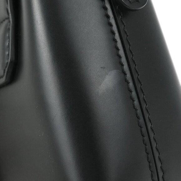 Salvatore Ferragamo Black Leather Gancini Handbag AU-21/1167 186469 - Picture 5 of 10